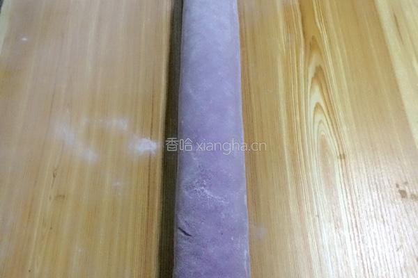 紫薯鸡蛋面的做法图解3