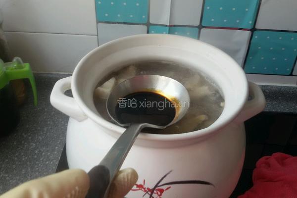 莲藕炖牛尾的做法图解6