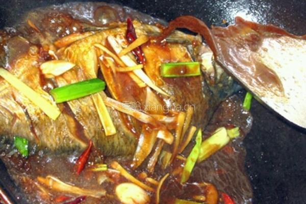 红烧扁鱼的做法图解4