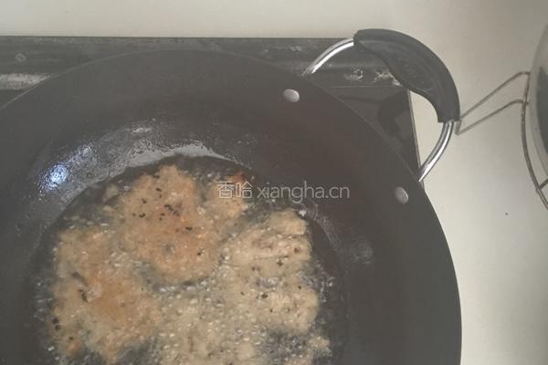 油炸鸡蛋藕粑粑的做法图解9