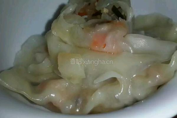 萝卜饺的做法图解4
