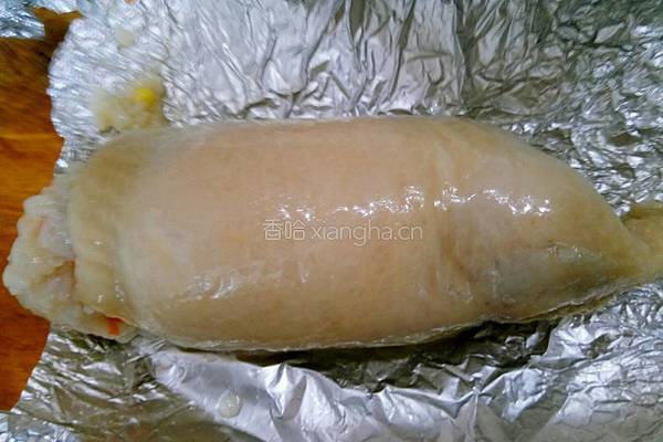 鸡腿包饭的做法图解3