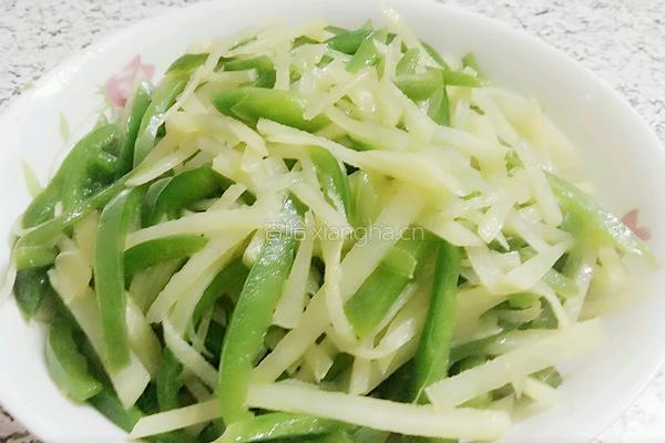 甜椒土豆丝的做法图解7