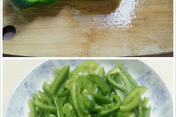 甜椒土豆丝的做法图解2
