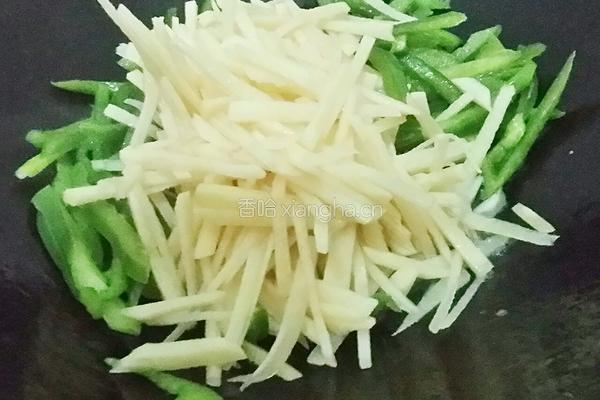 甜椒土豆丝的做法图解5