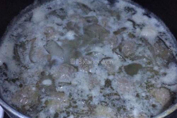 羊肉丸子片粉汤的做法图解7