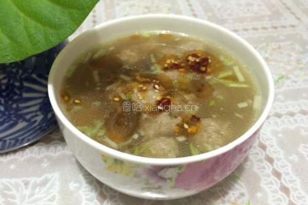 羊肉丸子片粉汤的做法图解10