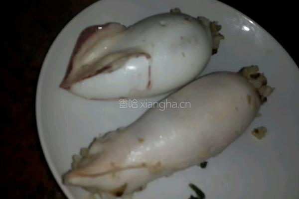 鱿鱼饭的做法图解4