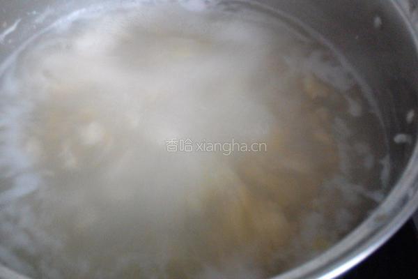 玉米面咸糊豆的做法图解5