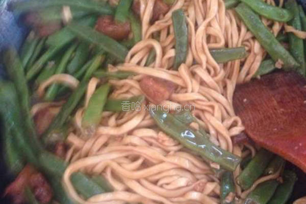 豆角焖面(附手工面做法)的做法图解8
