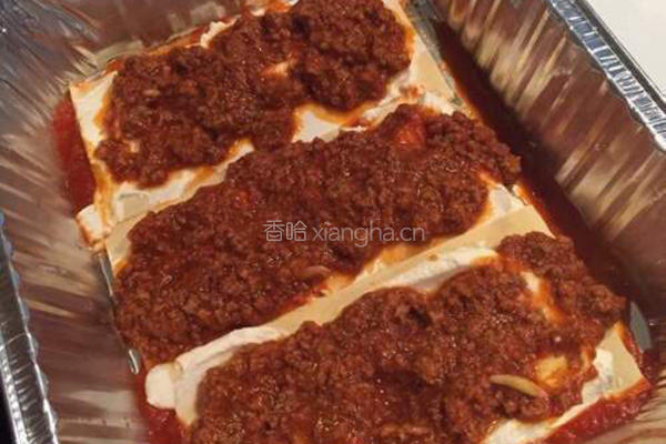 Lasagne意大利千层面的做法图解8