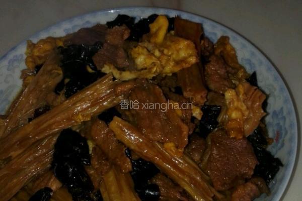 腐竹肉片