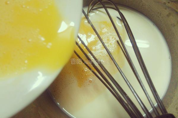 鸡蛋壳布丁的做法图解5
