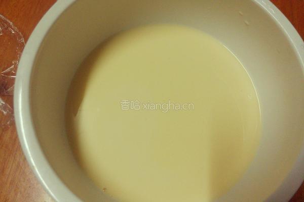 鸡蛋壳布丁的做法图解6