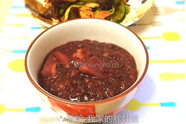 菱角红豆粥的做法图解6