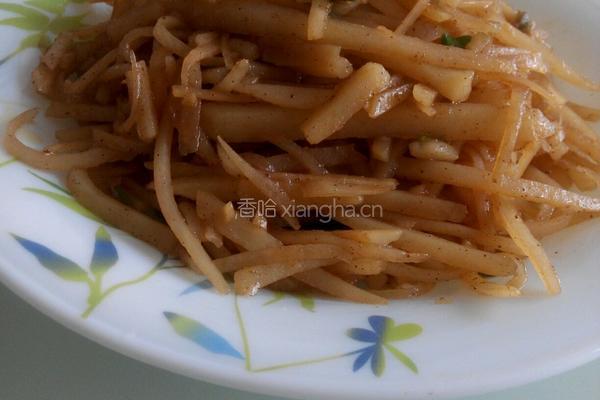 蚝油土豆丝的做法图解7