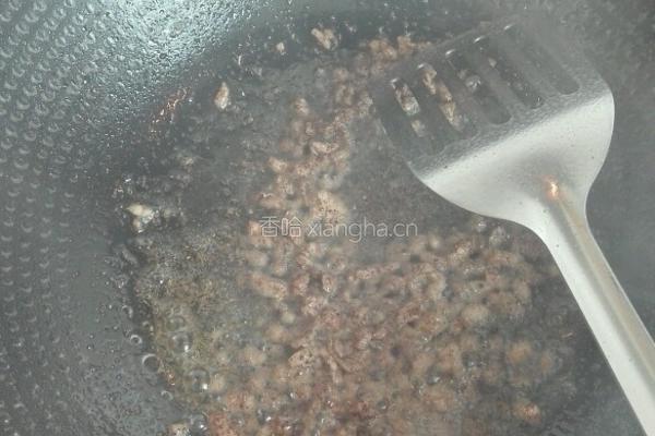 肉末粉条的做法图解6