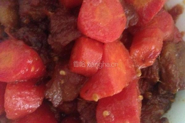 胡萝卜炖牛腩的做法图解9