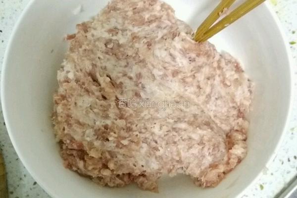 冬瓜丸子的做法图解1