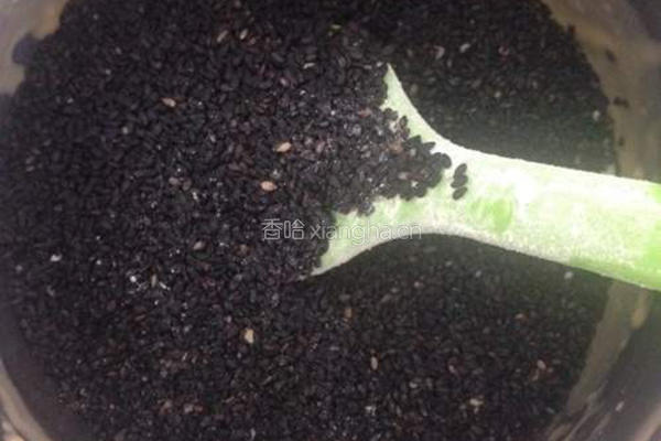 黑芝麻瓦片脆的做法图解3