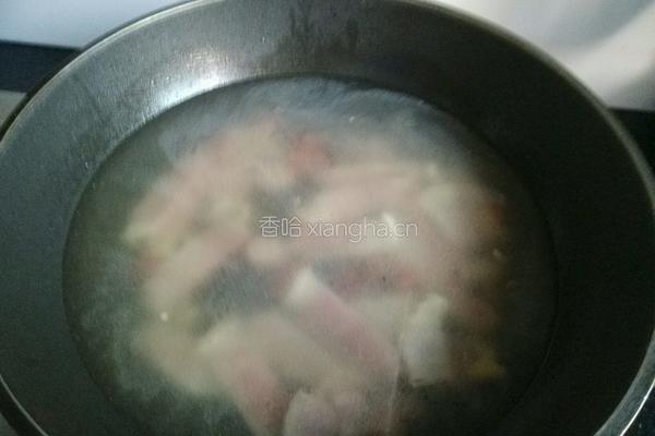 咸肉冬瓜汤的做法图解6