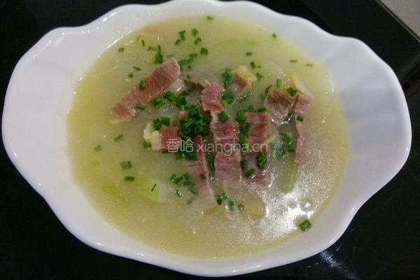 咸肉冬瓜汤的做法图解8
