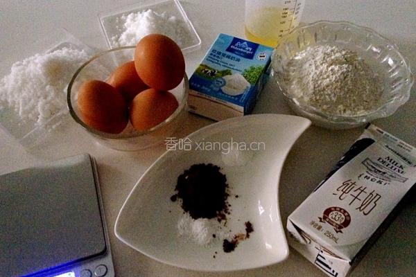 奶牛蛋糕卷的做法图解1