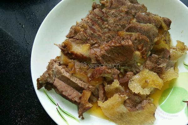 牛骨肉汤饸饹面的做法图解9
