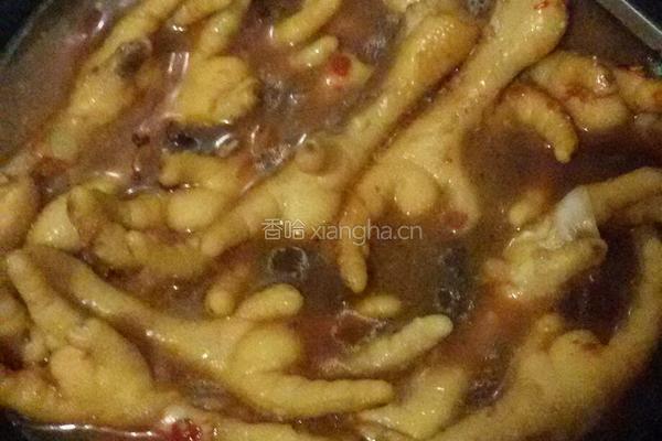 蒜蓉辣酱炒鸡爪的做法图解4