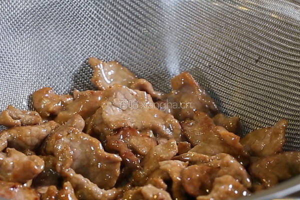 小炒牛肉的做法图解5