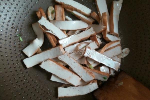 香干炒肉的做法图解6