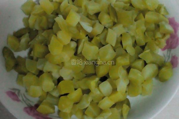 肉炒榨菜芯的做法图解3