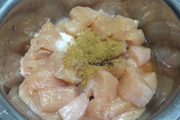 烤箱版鸡米花的做法图解3