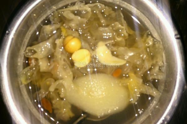 秋季滋润雪耳糖水的做法图解4
