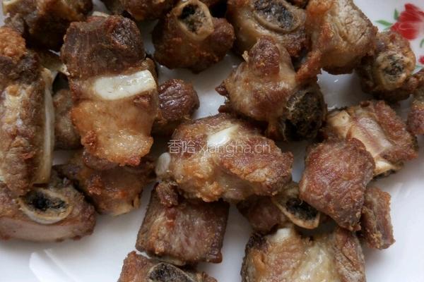 香辣酥排骨的做法图解2