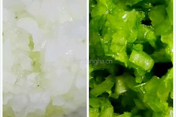 猪肉芹菜蒸饺的做法图解2