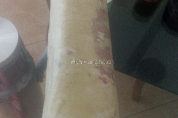 抹茶蓝莓海绵卷的做法图解6