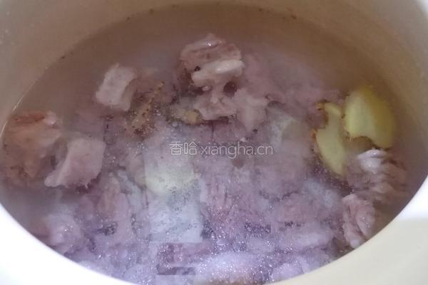 南瓜牛腩盅的做法图解3