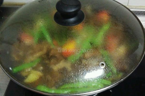 排骨炖豆角的做法图解15