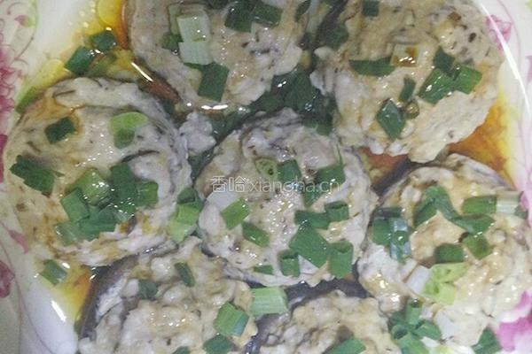蒸香菇肉丸子的做法图解7