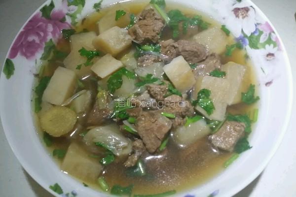 红萝卜炖羊肉块的做法图解5