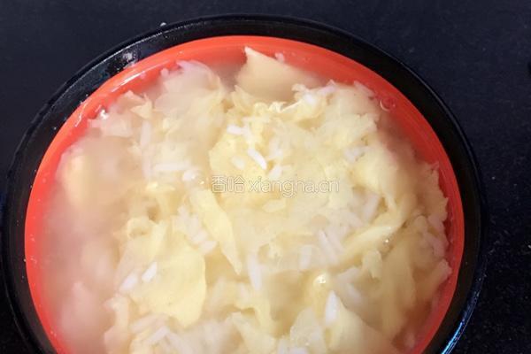 甜酒煮鸡蛋的做法图解5