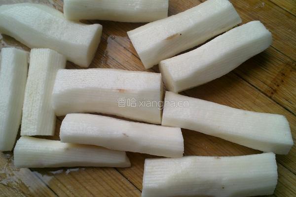 清炒山药丝的做法图解3