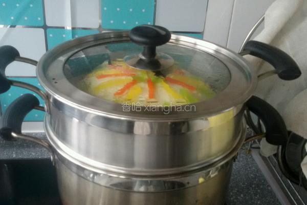 果料蒸糕的做法图解8