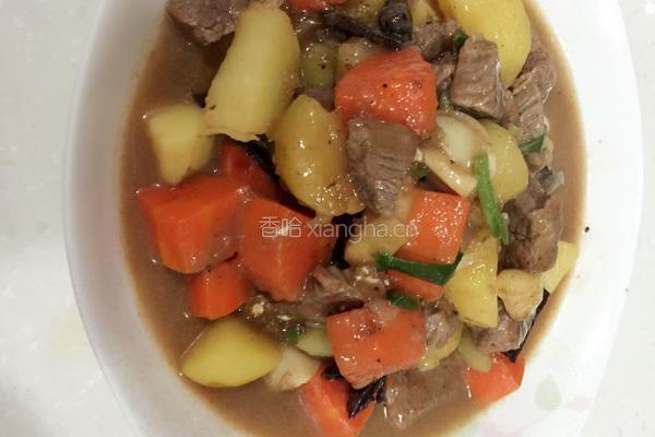 土豆焖牛肉的做法图解10