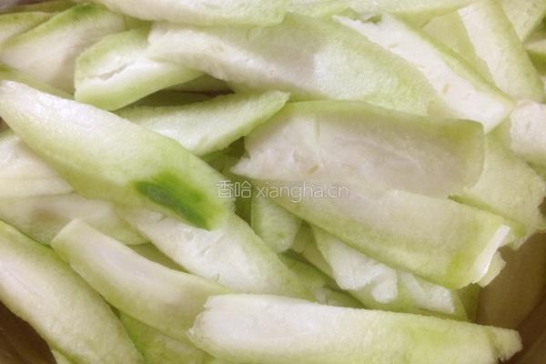 角瓜肉片汤的做法图解4