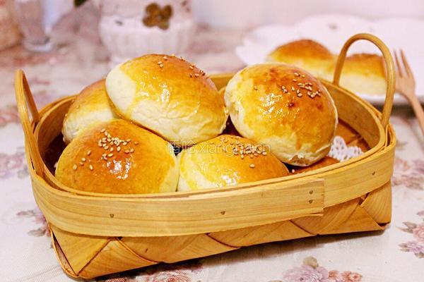 奶香豆沙小餐包的做法图解14