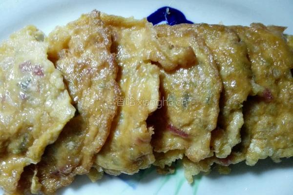 榨菜鸡蛋饼的做法图解5