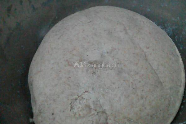 花生渣馒头的做法图解3