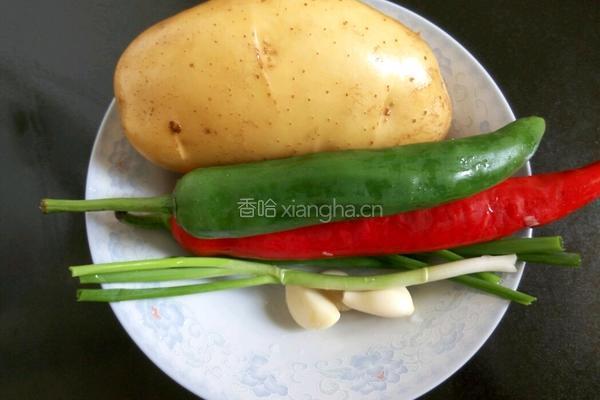 酸辣土豆丝的做法图解1